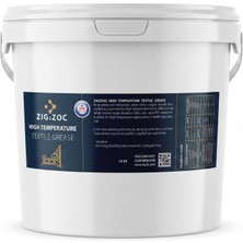 ZIG&ZOC Zıg&zoc Yüksek Devir ve Yüksek Sıcaklık Tekstil Gresi - 14 kg