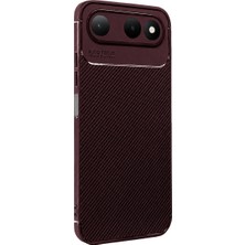 SDT Tecno Spark 50 5g Auto Focus Karbon Kapak - Bordo