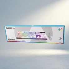 TKÇ Rgb Işıklı Kablolu Oyuncu Klavye ve Mouse Seti