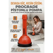 Pileli Store Prograde Pistonlu 14X Lavabo Gider Açıcı Pompa 716627