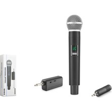 Pileli Store Uhf Kablosuz Mikrofon 6.35 mm Siyah HDX2801