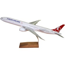 TK Collection Boeing 777-300 Ölçek 1/160 Model Uçak Masaüstü Sergi Maket Uçağı