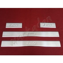 Db Chrome Hyundai I20 Krom Kapı Eşiği 2014-2020 4 Parça P.çelik