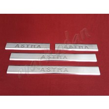 Db Chrome Opel Astra G Krom Kapı Eşiği 1998-2009 4 Parça P.çelik