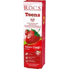 R.o.c.s. Teen Yaban Çileği Diş Macunu 8-18 Yaş 60 ml