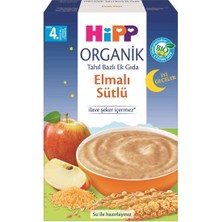Hipp Organik Iyi Geceler Elmalı Sütlü Tahıl Bazlı Ek Gıda 250 gr