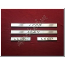 Db Chrome Seat Leon Krom Kapı Eşiği 2012-2019 4 Parça P.çelik