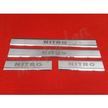 Markadan Dodge Nitro Krom Kapı Eşiği 2007-2012 4 Parça Paslanmaz Çelik