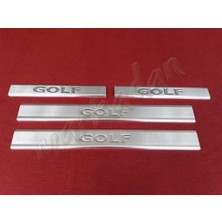 Db Chrome Vw Golf 6 Krom Kapı Eşiği 2009-2012 4 Parça P.çelik