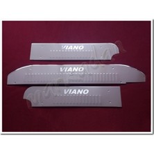 Db Chrome Mercedes Viano Krom Kapı Eşiği 2004-2014 3 Parça P.çelik