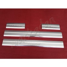 Db Chrome Nissan Qashqai Krom Kapı Eşiği 2007-2014 4 Parça P.çelik