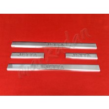 Markadan Vw Jetta Krom Kapı Eşiği 2006-2011 4 Parça Paslanmaz Çelik