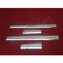 Db Chrome Fiat Albea Krom Kapı Eşiği 2002-2012 4 Parça P.çelik