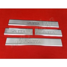 Markadan Vw Jetta Krom Kapı Eşiği 2011-2017 4 Parça Paslanmaz Çelik