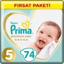 Prima Premium Care Fırsat Paketi 5 Beden 74 Adet