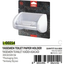 Pileli Store Yasemen Kapaklı Wc Kağıtlık BX40