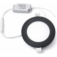 Pileli Store 1 Adet Cata Ct 5125 Sıva Altı 6W Siyah Kasa LED Spot 3200K Gün Işığı