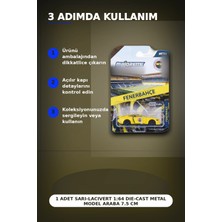 Pileli Store 1 Adet Sarı-Lacivert 1:64 Die-Cast Metal Model Araba 7.5 cm Fenerbahçe Koleksiyon BX-313390