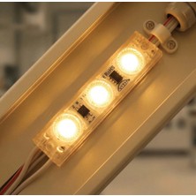 Pileli Store 1 Adet 10 Adet Cata Ct 4593 2W Tak Çalıştır 220V Modül LED 3200K Günışığı