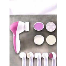Pileli Store Taşınabilir Yüz Temizleme Cihazı Masaj, Peeling, Temizlik 5 Başlıklı