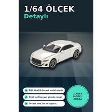 Pileli Store 1/64 Ölçekli Metal Diecast Model Bentley Batur Bonneville Pearl Araba Koleksiyon BX-313379