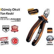 Boss 160 mm Gümüş (85629) Oksit Yankeski 6 Adet