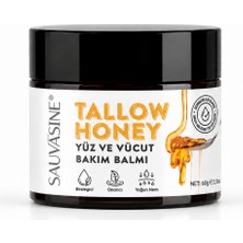 Sauvasine Tallow & Honey Yüz ve Vücut Bakım Balmı 60 G | Tallow, Honey ve Shea Butter Içeren Yoğun Bakım Formülü