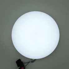 Tr Yuvarlak Dış Mekan Sıva Üstü 20W LED Panel Armatür Trafolu Beyaz Işık