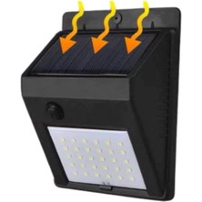 Tr Technosmart Güneş Enerjili Şarj Olabilen 20 Ledli Bahçe Aydınlatma Lambası Dış Mekan Lamb