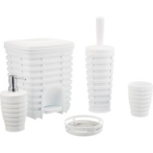 Tr Palm 5 Li Banyo Seti, Beyaz