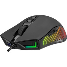 Tr SMX-G68 Spear Full Rgb 7200DPI Siyah 7d Makrolu Gaming Oyuncu Mouse