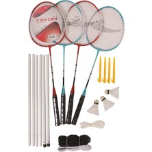 Tr Badminton Raket Seti Ağ Dahil BS-400 Badmınton Raket Set Ağ Dahil