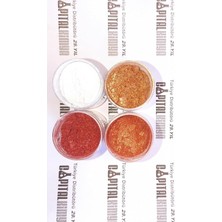 Tr Capital 10G(25ML) X4 Renk Toz Metalik Sedef Epoksi Pigment Boya Bakır Ton