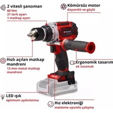 Mey Ithalat®  Tp-Cd 18/60 Li Bl Solo Akülü Vidalama Akü ve Şarj Cihazı Hariç