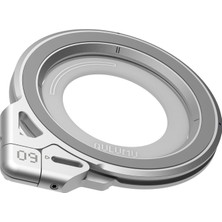 Tr G09 Manyetik Halka Kavrama | Çok Yönlü Döndürme | Magsafe Uyumlu | Alüminyum Alaşımlı Ya