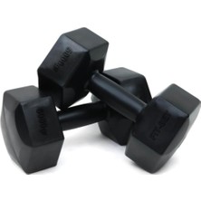 Tr Spor 5 kg x 2 Adet 10 kg Dambıl Seti Siyah, 1002251