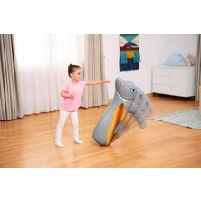 Tr Bop Bags Timsah Desenli Hacıyatmaz 89 cm Sulu Hacı Yatmaz