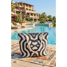 Büyük Boy Plaj Çantası 40×30 cm - Fermuarlı Günlük Omuz, Alışveriş ve Tatil Çantası