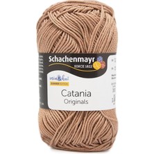 Tr Schachenmayr Catania Pamuk Amigurumi El Örgü Ipi Ipliği Yünü 437 Kahve