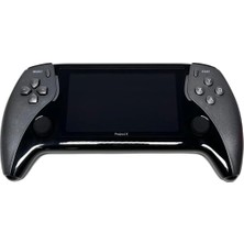Tr Project x 4.3 Inç IPS Hd Ekran, 10000 Oyunlu, HDMI Çıkış, Retro Arcade Oyun Konsolu, Gri 693