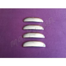 Woc Chrome Fiat Albea Krom Kapı Kolu 2002-2012 4 Kapı Paslanmaz Çelik