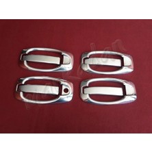Db Chrome Fiat Fiorino Kapı Kolu Nikelajı 2008 Sonrası 4 Kapı 8 Parça P.çelik