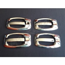 Markadan Fiat Ducato Krom Kapı Kolu 2006-2014 4 Kapı 8 Parça Paslanmaz Çelik