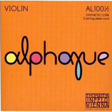 Tr Thomastik 633449 Saiten Für Violine Alphayue Nylonkern, Satz 1/2 Mensur 283MM / 11.1”