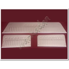 Db Chrome Vw T5 Caravelle Krom Kapı Eşiği 2003-2014 3 Parça P.çelik