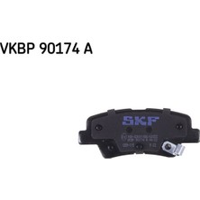 Skf VKBP90174A Arka Fren Balata Hyundai I20 1.2l G4LA 15-20 1.4l G4LC 15-18 1.4l D4FC Crdi 15-18 / Elantra 1.6l D4FB G4FG 16-> / Kıa Soul 1.6l D4FB 14-> / Sportage 1.6l G4FD G4FJ T-Gdı 15-> 1.6l