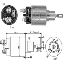 Zm 575 Mars Otomatigi 12V Alfa Romeo Alfa 145 / Fiat Duna / Lada Samara