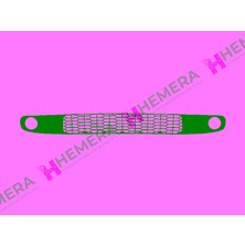 Pulo PU-RSB36 Tampon Izgarasi Ön Orta Renault Symbol Thalia 2009-2012 8200872966-8200849926-7701210071