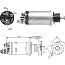 Zm 3818 Mars Otomatigi 12V Agrale / Case / Ford F650 - 750 / Freightliner / Gm - Chevrolet / International / Kenworth / New