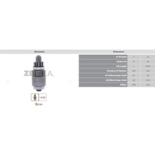 Zen 1962 Mars Dislisi 11 Dıs Toyota Hilux - Hiace 2.5 D-4d - Land Cruiser 3.0 D-4d 233641-0283008011